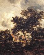 HOBBEMA, Meyndert The Water Mill sf oil painting reproduction